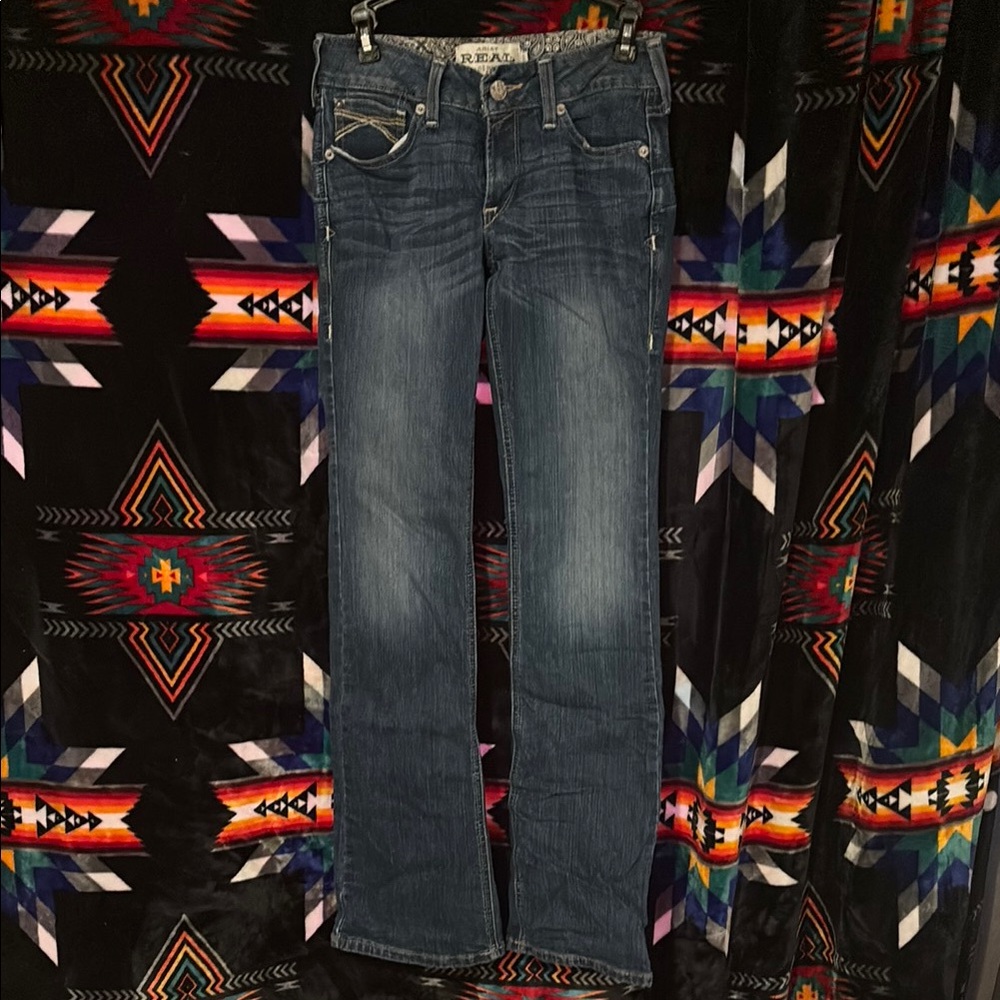 Ariat Blue Boot Cut Jeans with Classic Style